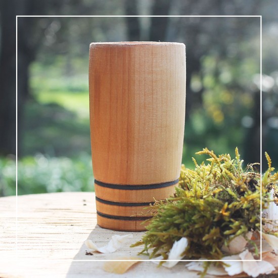 Handcrafted Willow 3 Hoop Whisky Tumbler
